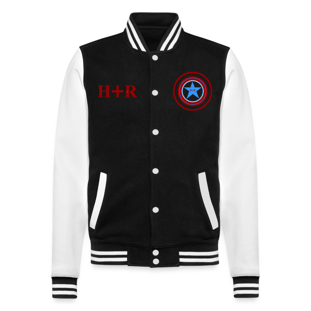 FASHION JACKET BOMBER ICON LGBTQIA+ - black/white