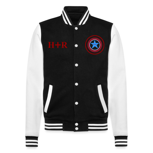 FASHION JACKET BOMBER ICON LGBTQIA+ - black/white