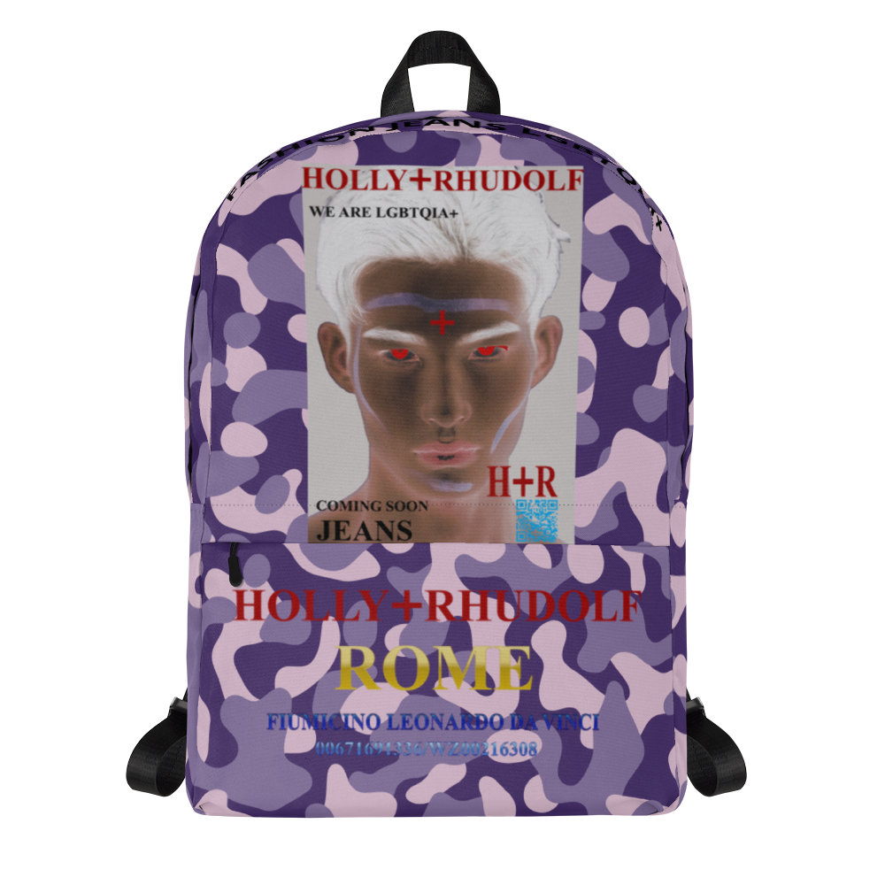 FASHION BACKPACK THE FACE LGBTQIA+