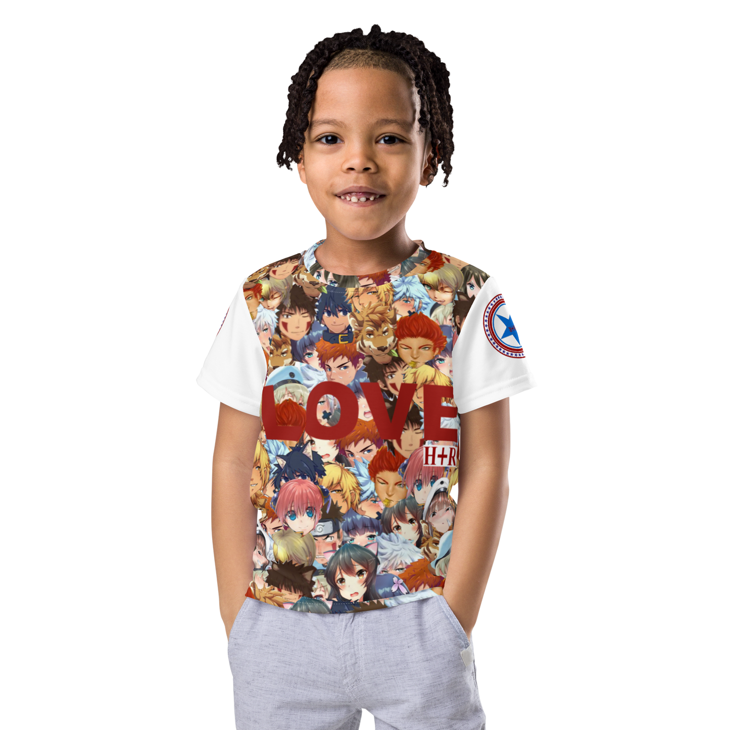 FASHION T.SHIRT THE FACE  KIDS LGBTQIA+