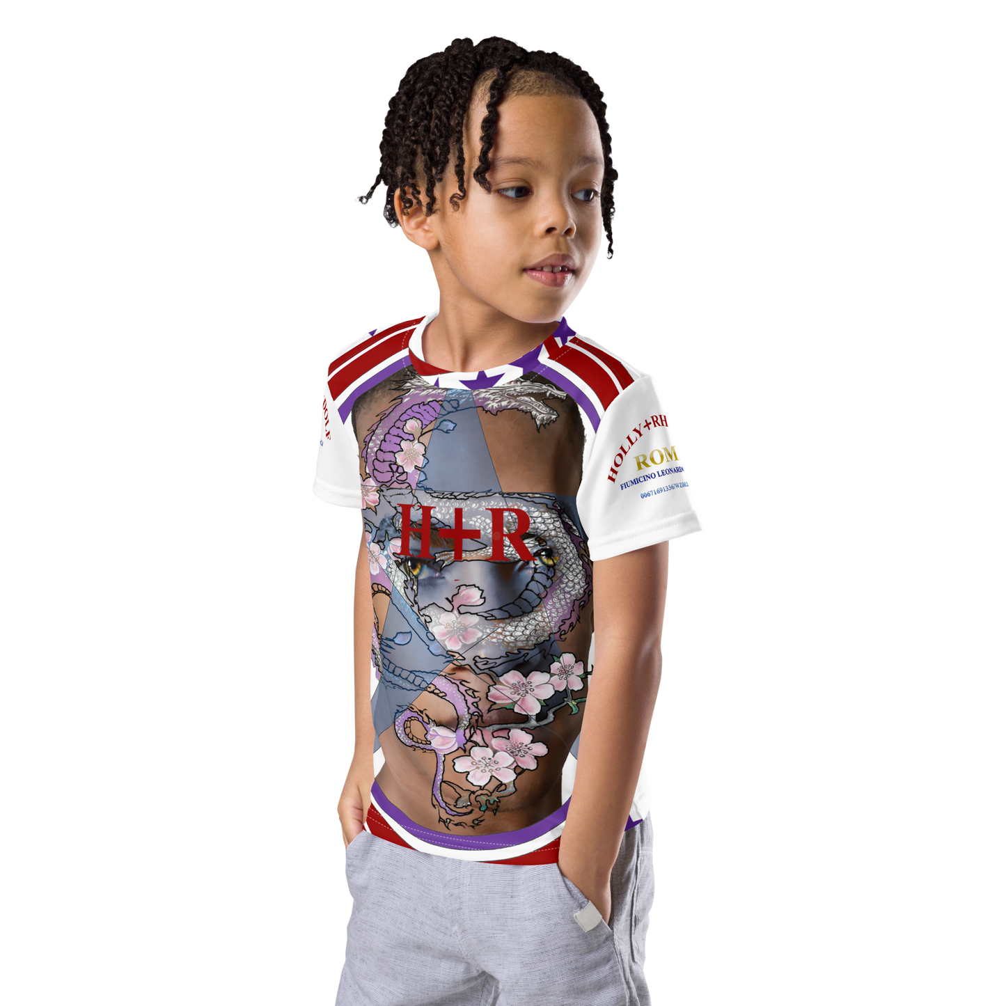 FASHION T.SHIRT THE FACE KIDS LGBTQIA+