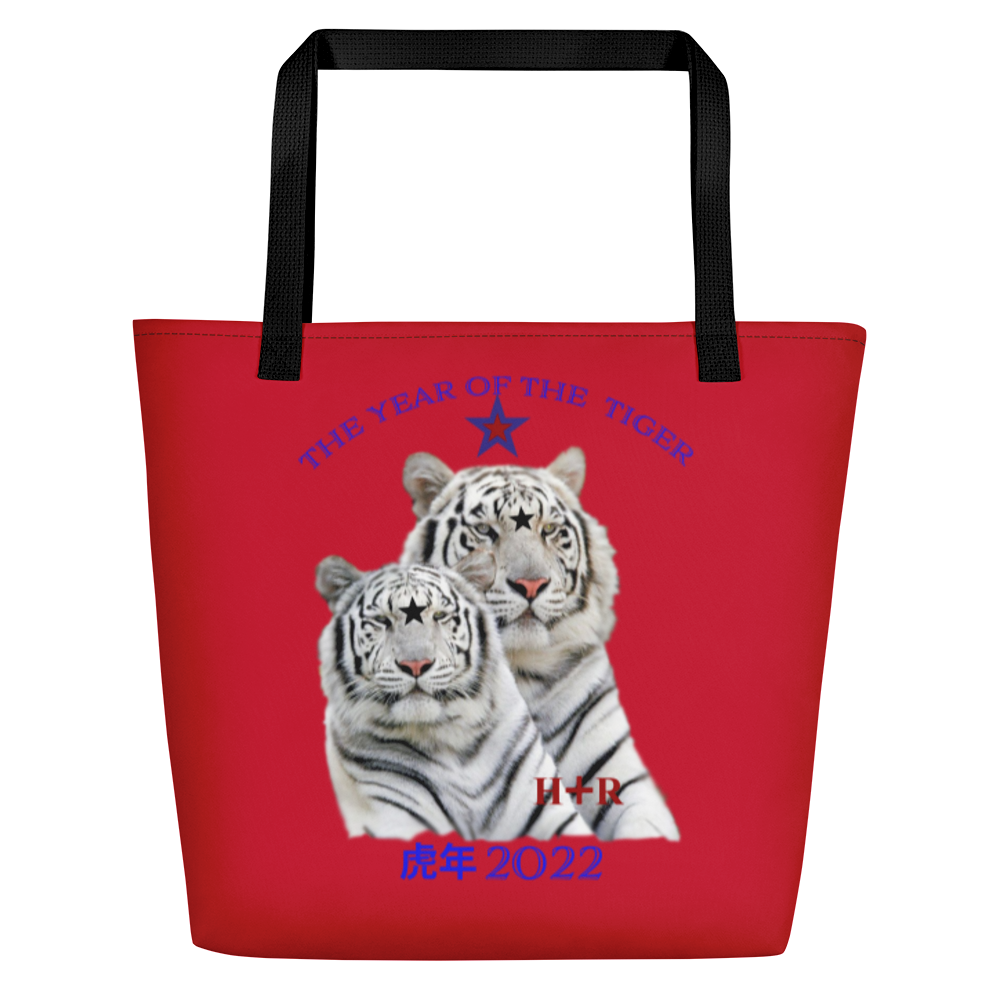 FASHION TOTE BAG  THE TIGER LGBTQIA+