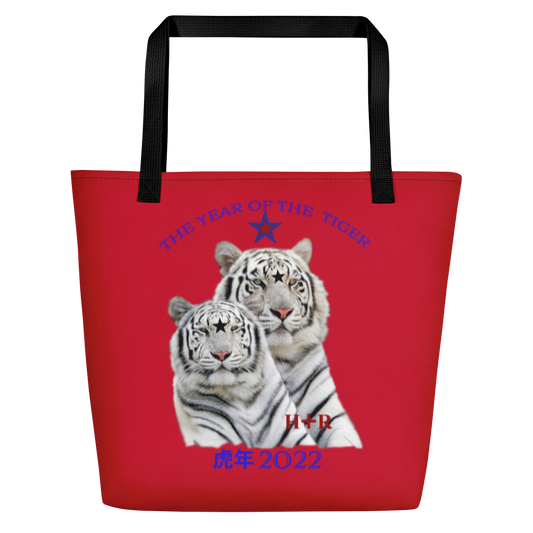 FASHION TOTE BAG  THE TIGER LGBTQIA+