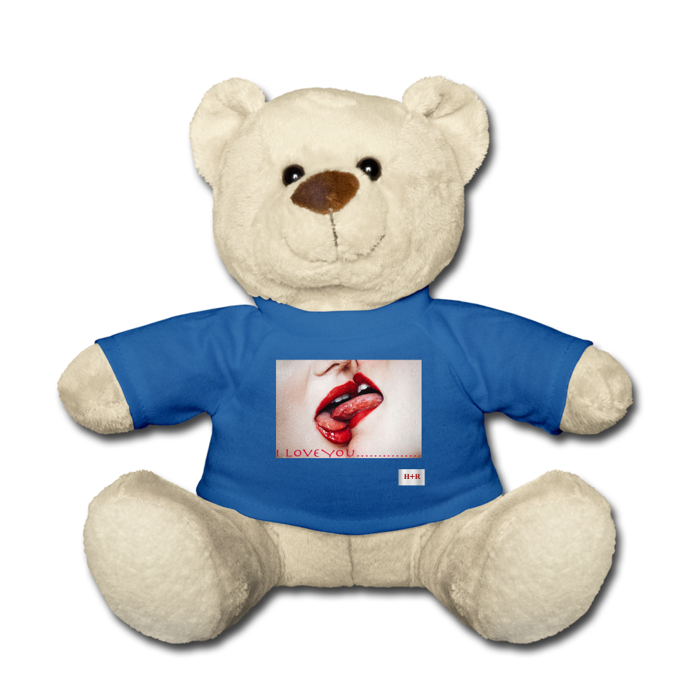 FASHION TEDDY BEAR LGBTQIA+ - royal blue