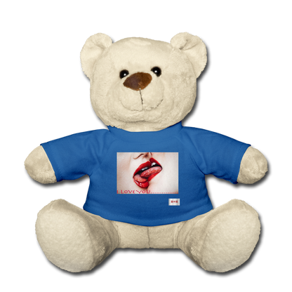 FASHION TEDDY BEAR LGBTQIA+ - royal blue