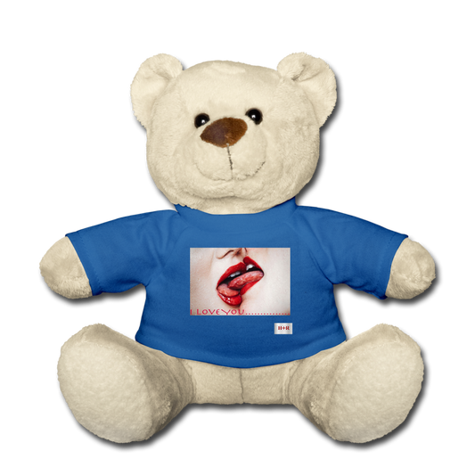 FASHION TEDDY BEAR LGBTQIA+ - royal blue