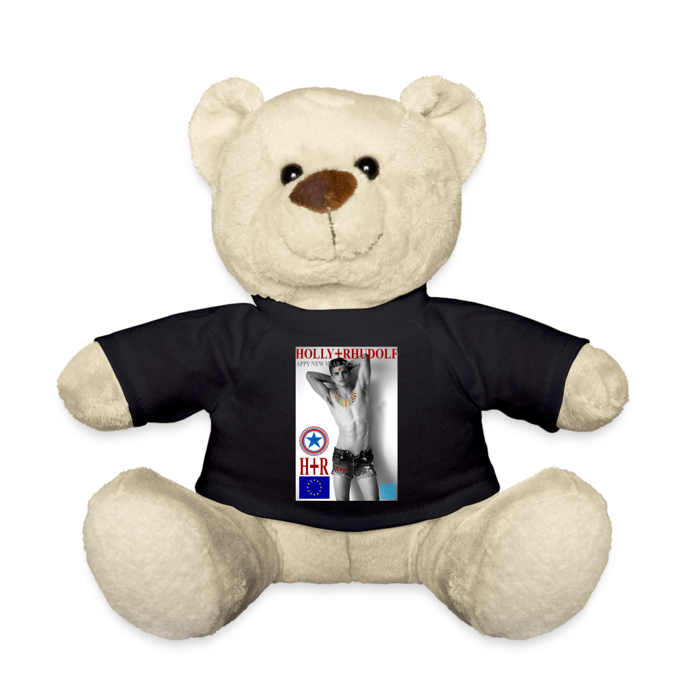 FASHION TEDDY BEAR HOLIDAY LGBTQIA+ - black