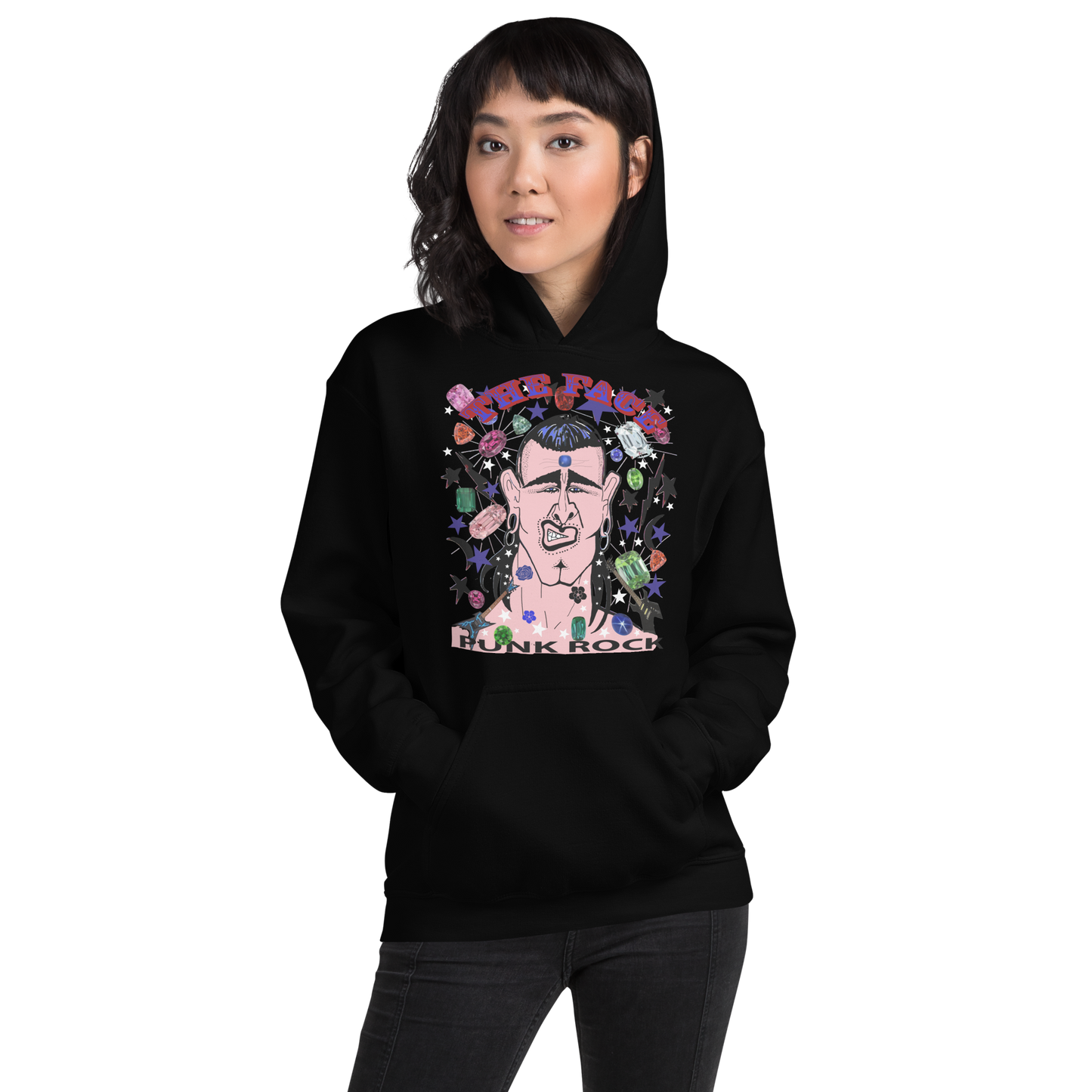 FASHION SWEATSHIRT THE FACE LGBTQIA+