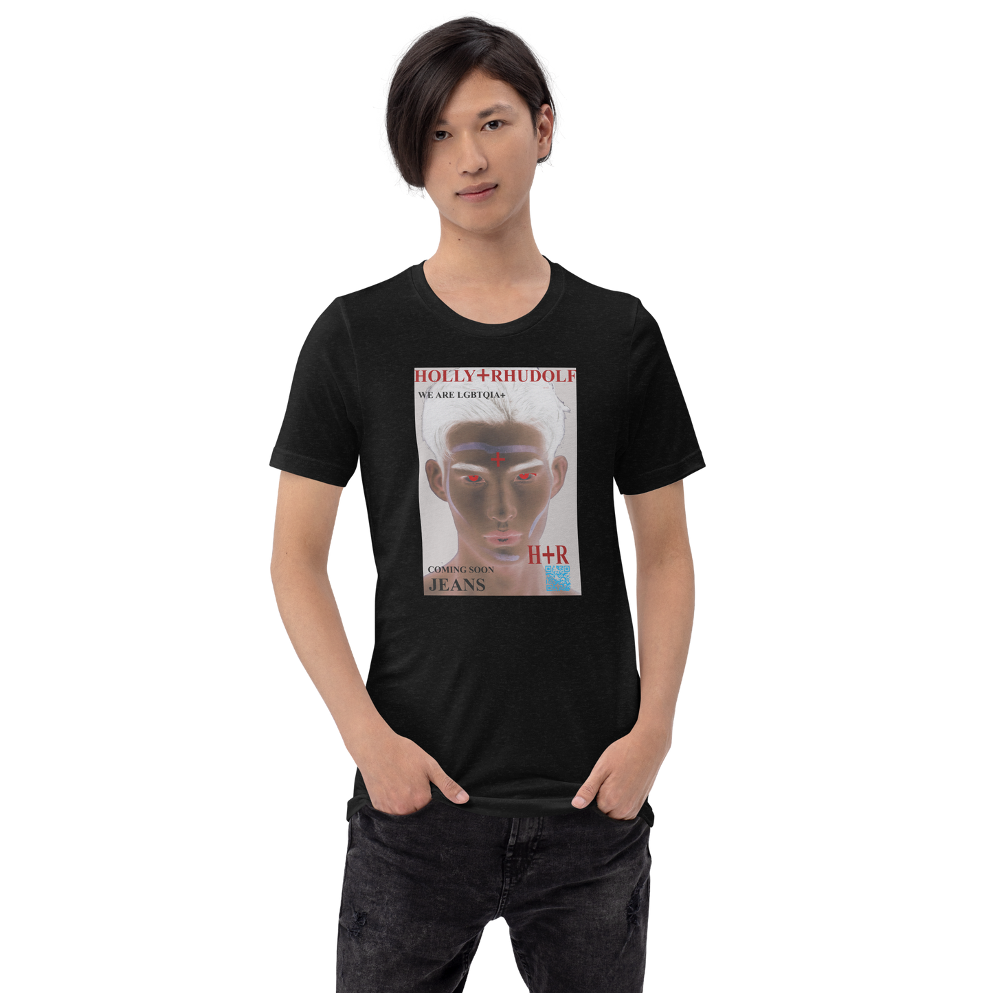 FASHION T.SHIRT THE FACE LGBTQIA+