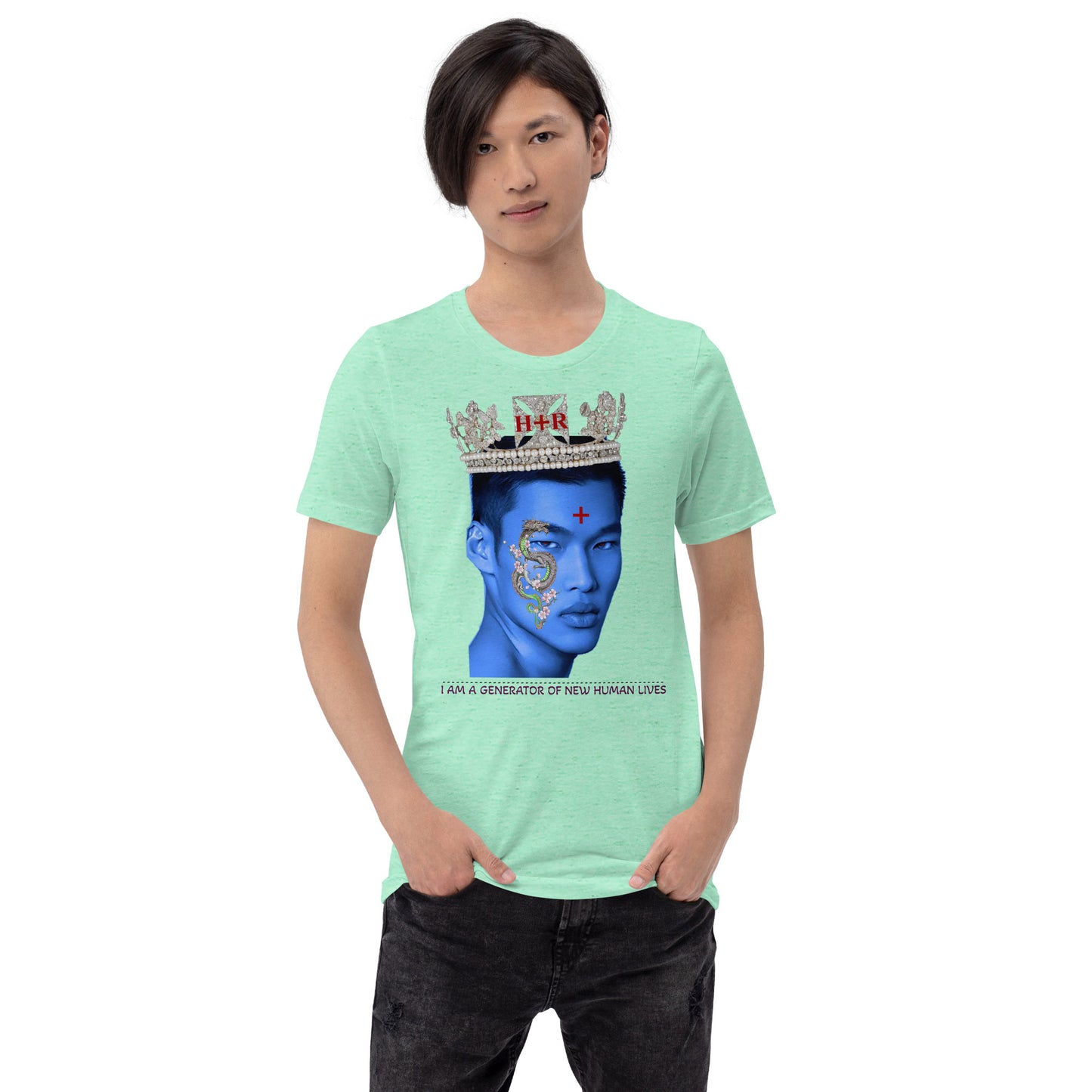 FASHION T.SHIRT THE FACE LGBTQIA+