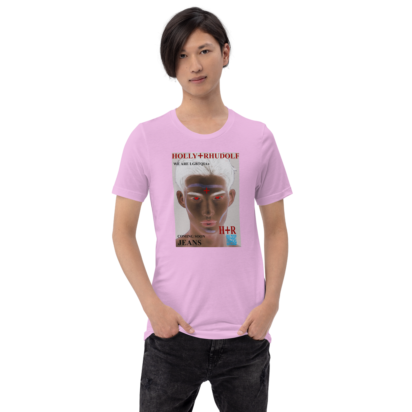 FASHION T.SHIRT THE FACE LGBTQIA+