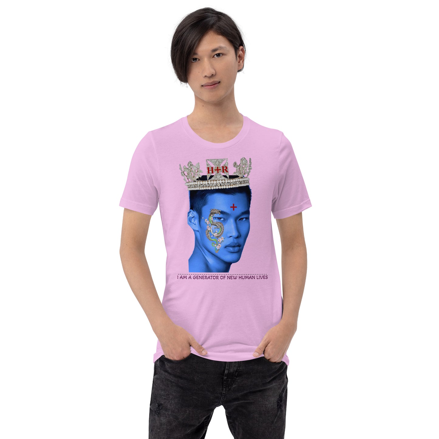 FASHION T.SHIRT THE FACE LGBTQIA+